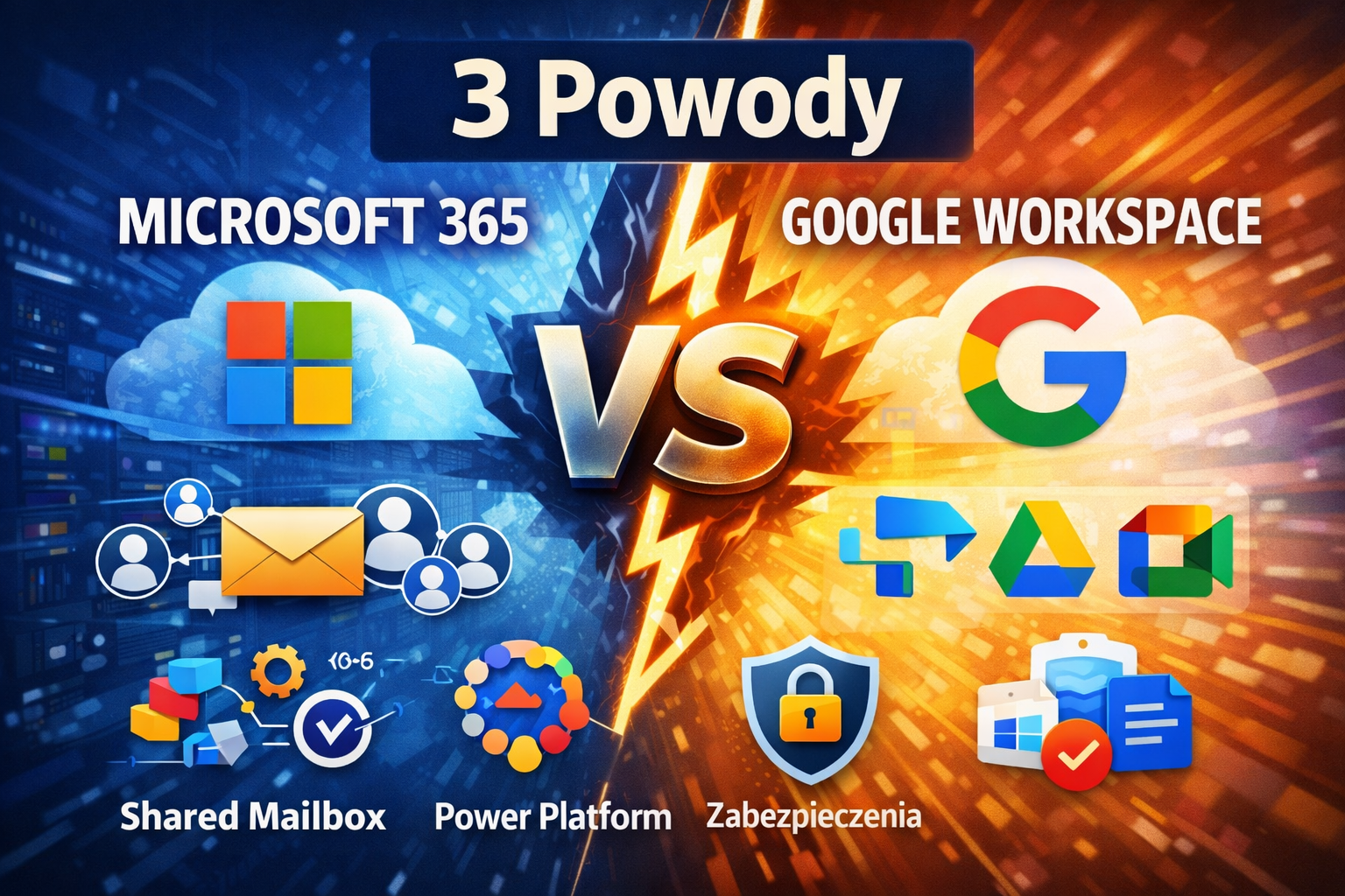 Microsoft vs Google? 3 reasons to choose first